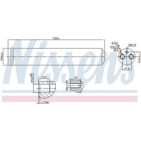 NISSENS 95452 Trockner, Klimaanlage