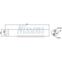 NISSENS 95453 Trockner, Klimaanlage