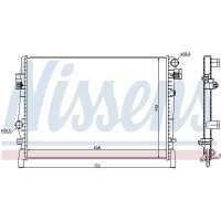 NISSENS 61027 Kühler, Motorkühlung
