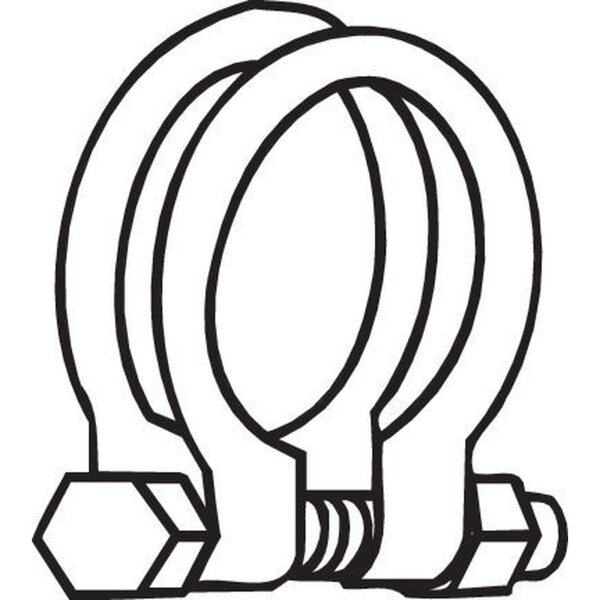 BOSAL 250-465 Klemmstück, Abgasanlage
