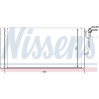 NISSENS 940118 Kondensator, Klimaanlage