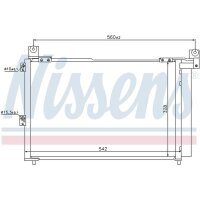 NISSENS 940143 Kondensator, Klimaanlage