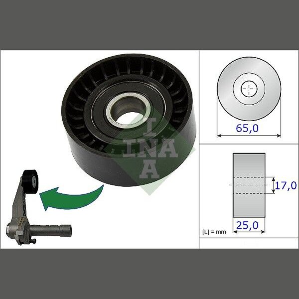 Schaeffler INA 531 0866 10 Spannrolle, Keilrippenriemen