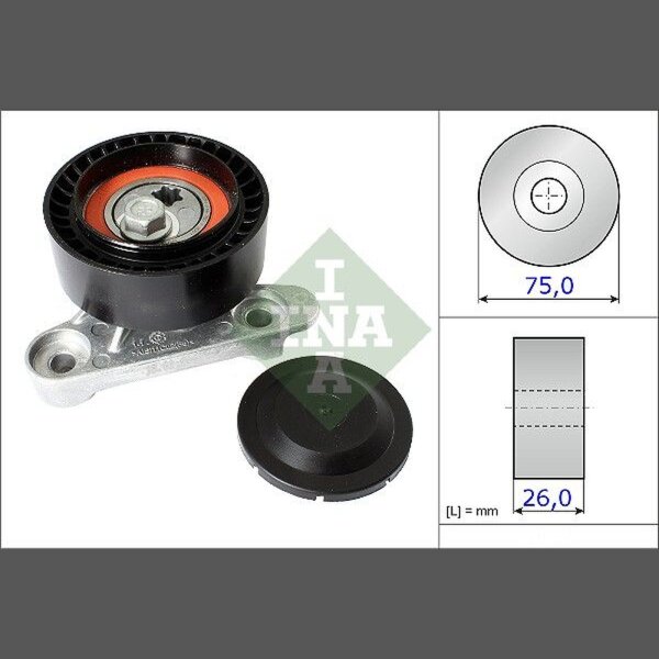 Schaeffler INA 531 0871 10 Spannrolle, Keilrippenriemen
