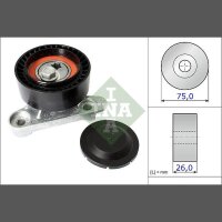 Schaeffler INA 531 0871 10 Spannrolle, Keilrippenriemen