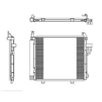 NRF 35992 Kondensator, Klimaanlage