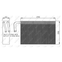 NRF 36146 Verdampfer, Klimaanlage