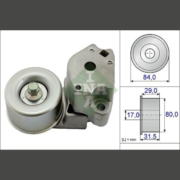 Schaeffler INA 534 0477 10 Riemenspanner, Keilrippenriemen