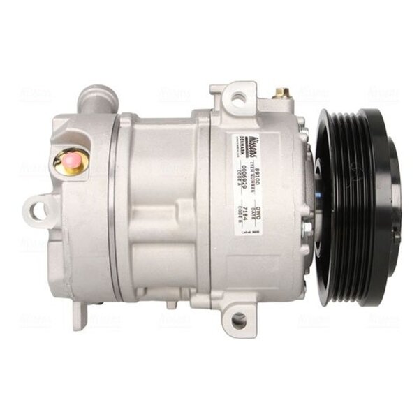 Klimakompressor NISSENS 89100 Riemenantrieb 140ccm - 1 Stück