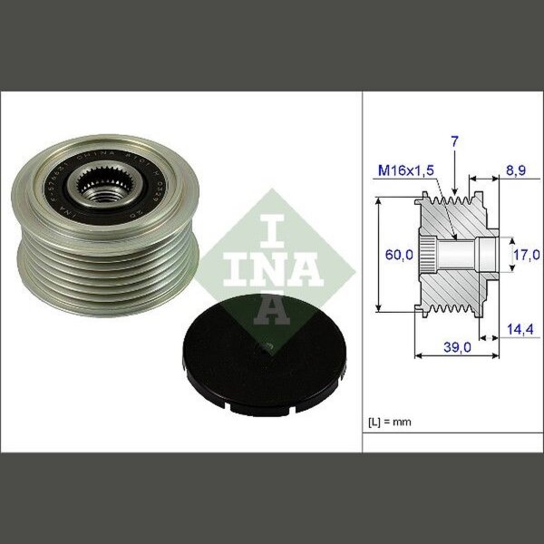 Schaeffler INA 535 0245 10 Generatorfreilauf