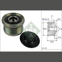 Schaeffler INA 535 0247 10 Generatorfreilauf