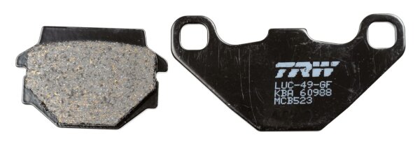 TRW MCB523 Bremsbelagsatz, Scheibenbremse