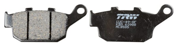 TRW MCB585 Bremsbelagsatz, Scheibenbremse