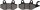 TRW MCB604 Bremsbelagsatz, Scheibenbremse