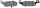 TRW MCB682 Bremsbelagsatz, Scheibenbremse
