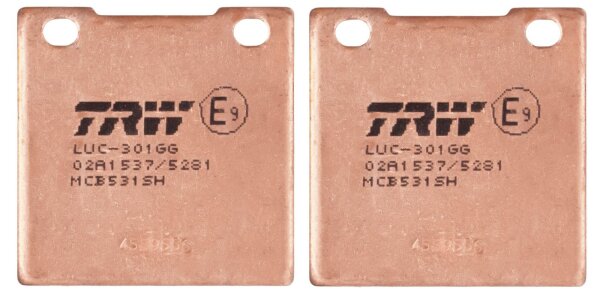 TRW MCB531SH Bremsbelagsatz, Scheibenbremse