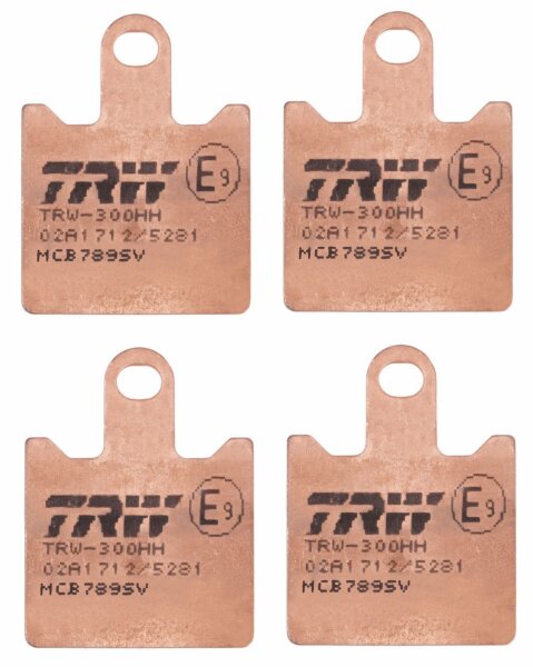 TRW MCB789SV Bremsbelagsatz, Scheibenbremse