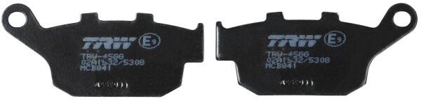 TRW MCB841 Bremsbelagsatz, Scheibenbremse