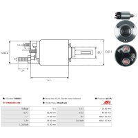 AS-PL SS0013 Magnetschalter, Starter