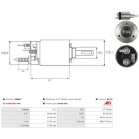 AS-PL SS0047 Magnetschalter, Starter