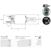 AS-PL SS0051 Magnetschalter, Starter