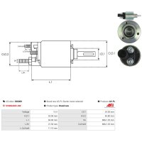 AS-PL SS0069 Magnetschalter, Starter