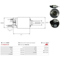 AS-PL SS0097 Magnetschalter, Starter