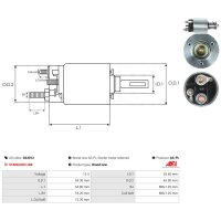 AS-PL SS3012 Magnetschalter, Starter