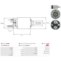 AS-PL SS5039 Magnetschalter, Starter