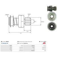 AS-PL SD5041 Freilaufgetriebe, Starter