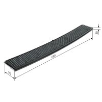 BOSCH 1 987 432 336 Filter, Innenraumluft