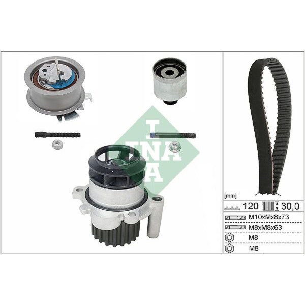 Schaeffler INA 530 0201 30 Wasserpumpe + Zahnriemensatz