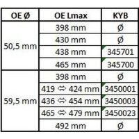 KYB 345700 Stoßdämpfer