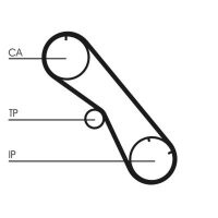 CONTINENTAL CTAM CT860 Zahnriemen