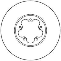 TRW DF2390S Bremsscheibe