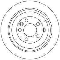 TRW DF4342S Bremsscheibe