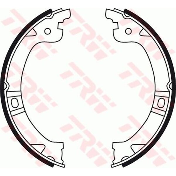 TRW GS8759 Bremsbackensatz, Feststellbremse