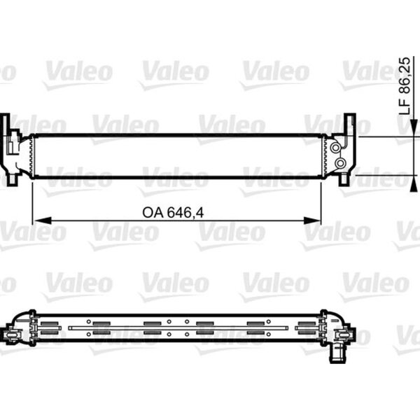 VALEO 735310 Kühler, Motorkühlung