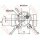 Radbremszylinder TRW BWD130 Hinterachse 19mm Bremskraftregler - 1 Stück