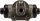 Radbremszylinder TRW BWL204 Hinterachse 25,4 mm - 1 Stück