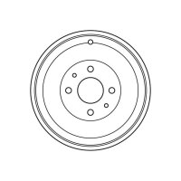 TRW DB4387 Bremstrommel