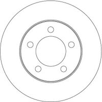 TRW DF2816S Bremsscheibe