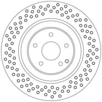 TRW DF4341S Bremsscheibe