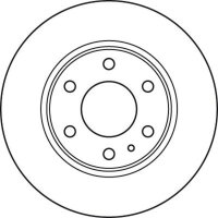 TRW DF4992S Bremsscheibe
