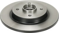 Bremsscheibe TRW DF6128BS Hinterachse 268mm ABS-Sensorring - 1 Stück
