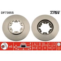 TRW DF7305S Bremsscheibe