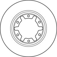 TRW DF7305S Bremsscheibe