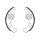 TRW GS8160 Bremsbackensatz