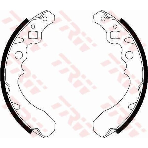 TRW GS8282 Bremsbackensatz