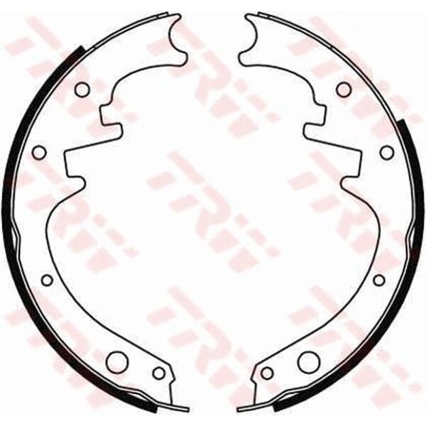 TRW GS8412 Bremsbackensatz
